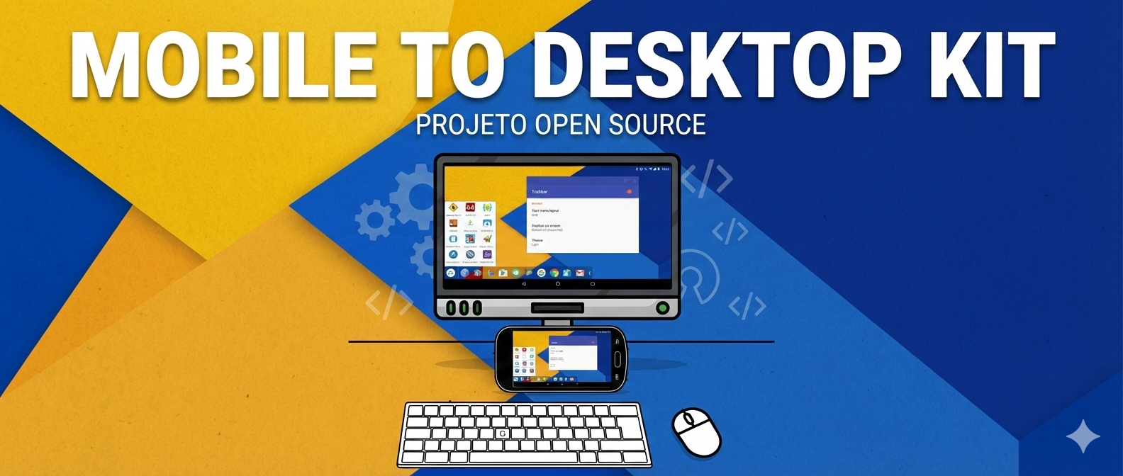 Ilustração do Mobile to Desktop Kit